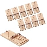 VonBueren 10 x Mausefalle Schlagfalle | Mausefallen aus Holz | giftfreie Mäusefalle | Mouse Trap | Made in Germany