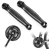 SXTDKMJ 2 Stück Fahrrad Kurbel, Fahrrad Kurbelarm 170mm...