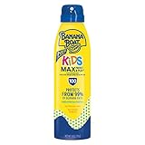 Banana Boat UltraMist Kids MAX Protect & Play Clear Spray Sunscreen SPF 100: 6 OZ by Banana Boat