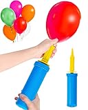 Ballonpumpe Hand Luftballonpumpe für Hochzeit, Geburtstag...