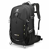 SKYSPER Wanderrucksack 30L Trekkingrucksack Wasserfest mit Rückenbelüftung und Netzrücken Tagesausflüge mit Hüftgurt für Outdoor Daypack