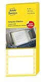 AVERY Zweckform 3617 Computer-Etiketten (Papier matt, 2,000 Etiketten, 101,6 x 48,4 mm) 1 Pack weiß