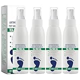 4x100ml Fusspilz Behandlung Schnell Intensiv Fußpilz Spray Fußpflege Spray Zur Linderung Von Fußinfektionen Und Zur Bekämpfung Von Fußgeruch Für Männer Und Frauen Geeignet