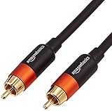 Amazon Basics PBH-22671 Digitales Audiokabel / Koaxialkabel, 2,4 m, Schwarz