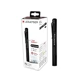 Ledlenser P4 Core Taschenlampe, maßgeschneidertes Licht durch das Advanced Focus System, 90 Lumen, 6 Stunden Laufzeit, ultrakompakt und leicht, für Outdoor & Camping