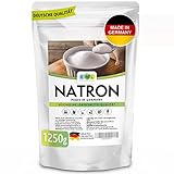 EWL Naturprodukte Natron Pulver Baking Soda 1250g extra Vorteilspack Hochreine deutsche Lebensmittelqualität I Backpulver I Deutsche Herstellung u. Abfüllung I Natronpulver Backingsoda