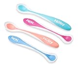 Nuby - Hot Safe Wärmesensor-Löffel für Babys - 4er Pack - 3+ Monate - Farbe nicht auswählbar