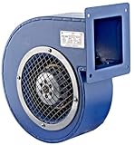 UZMAN Radiallüfter Industrie Druckgebläse Radial Gebläse Kesselgebläse Schmiedefeuer Radialventilatoren aus Aluminium oder Stahlblech - 230 V - 450m³/h bis 1150m³/h (RV 120E (450m³/h))