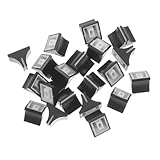 ERINGOGO 30 Stück Teiliges Push Kappen für Potentiometer Schieberegler Knöpfe für Mixer Robuste Kunststoffkappen für Audio Equipment für Klangkarten und Mischpulte Kompakte und Langlebige