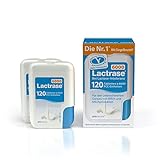 pro natura Lactrase 6000 – 2x120 Lactase Tabletten bei Lactose-Intoleranz, für den unbeschwerten Genuss von Milch und Milchprodukten