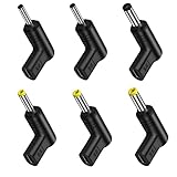 VIEVRE 6 Stück USB C auf DC Adapter 90 Grad, Hohlstecker, DC Adapter, DC 5V Netzteil, 9V DC Netzteil für Router, Laptop, Mobile Netzteil Ladegerät Stecker