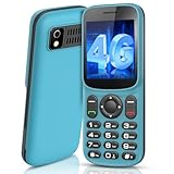 Ufferson T185 4G Mini Handy Ohne Vertrag mit Dual-SIM-Slot | 1.8' Farbdisplay | Bluetooth | 1000mAh Akku | FM-Radio | LED-Taschenlampe | LTE Prepaid Tastenhandy | All Carrier Kleines Mobiltelefon