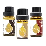 3er-Set „Innere Balance“ Bio-Ätherische Öle | Zimt (15 ml) + Schwarzer Pfeffer (15 ml) + Palo Santo (5 ml) | 100% rein und natürlich | Unverdünnt | Therapeutische Qualität | Ohne Gentechnik