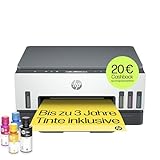 HP Smart Tank 7005 3-in-1 Multifunktionsdrucker (WLAN; Duplex-Druck) – 3 Jahre Tinte inklusive, 3 Jahre Garantie, großer Tintentank, hohe Reichweite, kostengünstiges Drucken in hoher Qualität