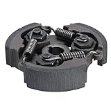 Jeffergarden Trimmer-Motorkupplung, Eisenersatz für Robin 411, Hohe Schnittleistung, Vibrationsreduzierung, für die Rasenpflege