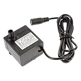 Toyvian Solar Tauchpumpe Dc Brushless Leise Wasserpumpe für Aquarium Brunnen und Teich Kleine Zuverlässige Solarpumpe mit Vielseitiger Nutzung und Geräuscharmer Förderleistung