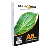 versando 2.000 Blatt Papier DIN A6 HighWhite 80...