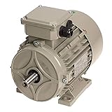KlingerBorn Drehstrommotor 1,1kW | IE3 Energiesparmotor S1 | 2860 U/min 3Ph-230/400V | Hocheffizienter 2-poliger Motor in B3 Bauform