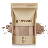 Ghassoul Marokkanische Lavaerde Pulver - ESSENCIALES 500g - Mineralische Tonerde für Haarwäsche Körperpflege & Peeling