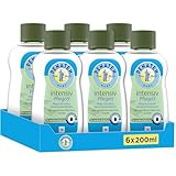 Penaten Intensiv Pflegeöl (6x200ml) pflegendes und schützendes Baby Massageöl und Babyöl mit Aloe Vera Extrakt für trockene & sensitive Haut, pflegt die Haut mit dem gewohnten Penaten Duft