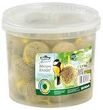 Dehner Natura Premium Meisenknödel mit Netz, ganzjähriges Wildvogelfutter proteinreich / energiereich, hochwertiges Vogelfutter für Wildvögel, 30 Stück je 90 g (2.7 kg)