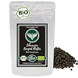 Azafran BIO Schwarzer Kampot Pfeffer (Pfefferkörner ganz) Gourmetpfeffer 100g