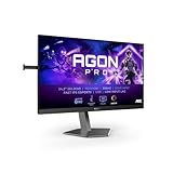 AOC Agon PRO AG256FS - 24.5 Zoll FHD Gaming Monitor, 390 Hz, 0,5 ms, FreeSync Premium, G-Sync comp., HDR400 (2X HDMI, DisplayPort, USB Hub) schwarz/grau