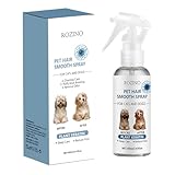 Hunde-Entwirrungsspray | Entfilzungs- Und Entfilzungsspray | 100 Ml Leave-In-Spray-Haarspülung Für Mattiertes Haar, Beseitigt Statik | Haustierpflegezubehör Für Verfilztes Haar, Knoten Und Hartnäckige