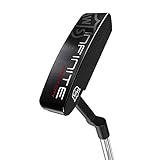 Wilson Staff Herren Putter, Rechtshand, Infinite Windy City, Länge: 34 Zoll, schwarz/silber, WGW90300034