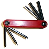 RK – Inbusschlüssel multioutils BTR: 3 – 4 – 5 – 6 mm/Schraubendreher flach und Kreuz-Schraubendreher – SCHWARZ