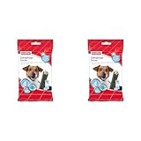 Beaphar Zahnpflege Sticks - Für kleine Hunde - Zahnpflege Snack - Mit natürlichen Meeresalgen - Ohne Zuckerzusatz - 7 Stück, 112 g (2er Pack)