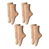 4 Paar Kompressionssocken Damen Herren Sprunggelenkbandage Professionelle Knöchelbandage Sports Achilles Support Medizinische Stützstrümpfe Kompressionsstulpen Fußgelenk Plantarfasciitis Socken