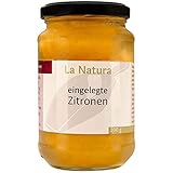 Marokkanische eingelegte Salzzitronen Zitronen 200g Glas von La Natura * Original aus Marokko * Feinschmecker Tajine