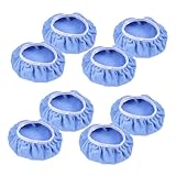 CONGARTENO 8 Stück Teiliges Mikrofaser Auto Polier Wachsapplikator Ultraweiche Polierpads Gleichmäßige Wachsanwendung Kratzschonend Wiederverwendbar für Schonende Autopflege und