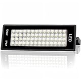 Indmird LED Strahler Außen 100W, 14000LM Led Flutlichter 7000K Kaltweiß Scheinwerfer Außenstrahler IP67 Wasserfest LED Fluter außen für Garage Farm Fabrik Lager Stadion