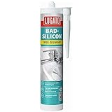 Lugato Wie Gummi Bad-Silicon 310 ml silbergrau - Für elastische Fugen im Sanitärbereich