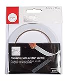 Rayher Hobby 30068000 Spezial-Doppelklebeband, 6 mm, t-bag...