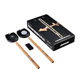 AeroBand PocketDrum 2 Plus Elektronisches Air Drum, tragbares leises Schlagzeug-Set, inklusive Drumsticks, Pedale, 8 Sounds, MIDI-Funktion,Geschenk für Erwachsene und Kinder