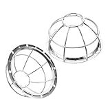 HOODANCOS 2 Stück Schutzkäfig aus Eisen Drahtgitter Explosionsgeschützt Antikollisionsschutz für Rauchmelder Sensoren Zuhause Diebstahlschutz und Langlebige Feuerfeste Abdeckung