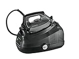 Rowenta Perfect Steam Pro DG8622 Dampfbügelstation, Kunststoff, 1.1 liters, schwarz