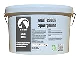 GOAT Color Sperrgrund | Nikotinsperre | Absperrgrund | Isoliergrund | Fleckensperre | weiß | hohe Absperrwirkung | Voranstrich | lösemittelfrei | für Wand und Holz (Ohne Körnung, 15kg)