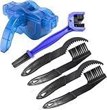 KEWAYO Kettenreiniger Fahrradkette, Kettenreinigungsgerät Fahrrad Ketten Reinigungsbürste 6 Stück Kettenreiniger Kit für Klappfahrräder und Berg Straßen Stadt Hybridfahrrad