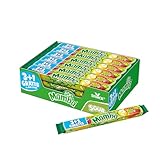 Mamba sour - 24 x 3+1 Gratis - Leckere saure Kaubonbons mit Fruchtgeschmack - In vier verschiedenen Sorten