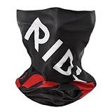 RIDEIRON Multifunktionstuch Mundschutz Bandana Herren Damen Schlauchschal Halstuch Gesichtsmaske,UPF50+ Atmungsaktiv Schnelltrocknend halstuch für Motorrad, Fahrrad,Fishing,Wandern,Ski