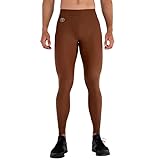 Kapow Meggings Herren Performance Leggings mit abnehmbarem Frontpolster - Sportliche Kompressionsleggings mit Taschen, ideal für Laufen, Fitness und Training