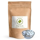 PREMIUM Sango Meereskoralle - 180 Kapseln - hohe Bioverfügbarkeit - Natürliche Calcium & Magnesium Quelle - im optimalen Verhältnis 2:1 - Deutsche Herstellung