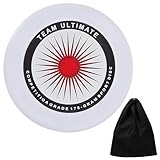 Frisbee (175 g), Outdoor-Wettkampf-Frisbee, Bio Ultimate Frisbee,frisbee Wurf-Scheibe, drehbares Profi-Frisbee, für Outdoor-Funsport, geeignet für Gelegenheitsspieler und Profis (Aufbewahrungstasche)