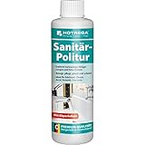 HOTREGA Sanitär-Politur 250 ml, Abperleffekt für Edelstahl, Chrom, Keramik, Acryl, Glas