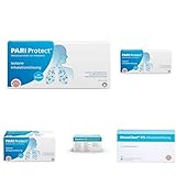 Bundle of PARI MucoClear Protect 3% NaCl Inhalationslösung mit Ectoin – Hypertone Kochsalzlösung zum Inhalieren – für Säuglinge, Kinder und Erwachsene – 10 Ampullen á 2.5ml – Steril, ohne Konservierun