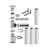 Ø 150 mm - 4,8 m Schornstein Paket doppelwandig -...